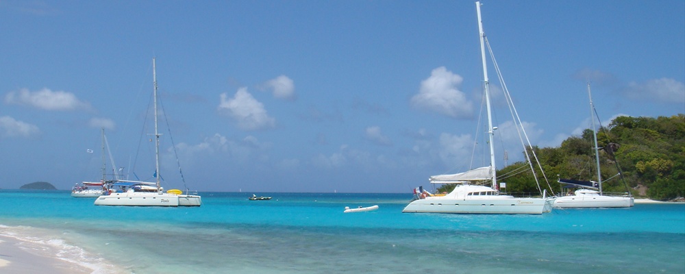 the Tobago Cays in the Grenadines